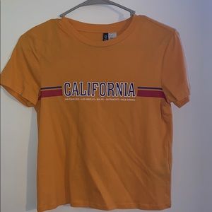 H&M California Graphic tee shirt